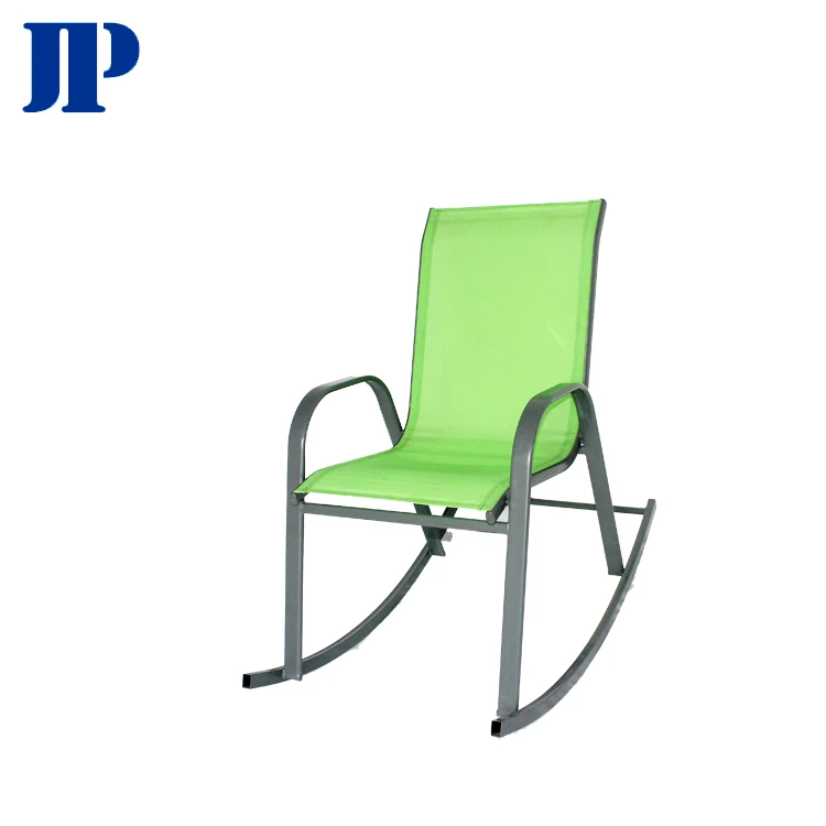 
Hot Selling Outdoor Garden Relaxing Recliner Lounge Sun Lounger Folding Metal Rocking Chair 