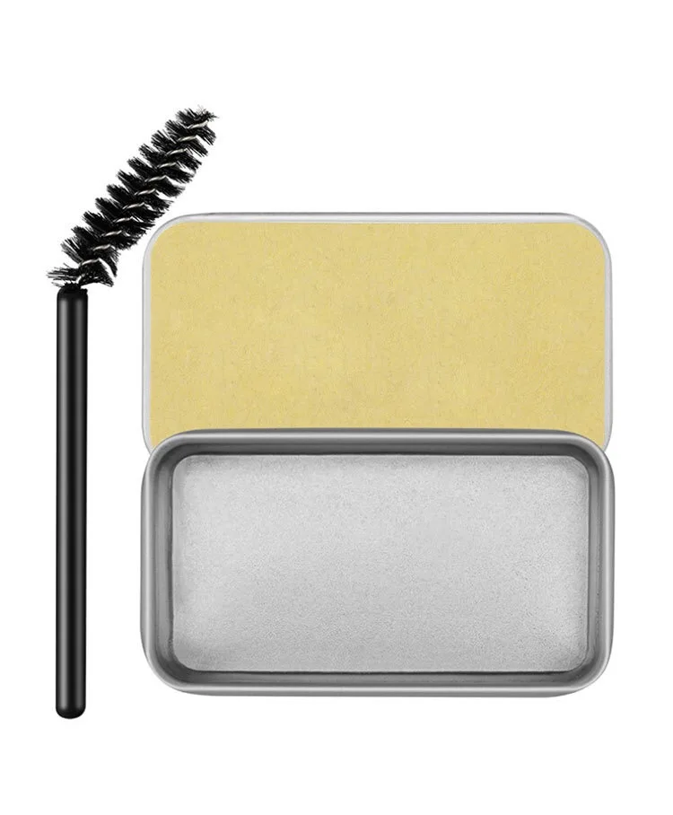 Maquillaje OEM 3D Wild Natural Shaping Gel Wax Tinted Styling Brow Soap Eyebrow Soap Private Label With Brush