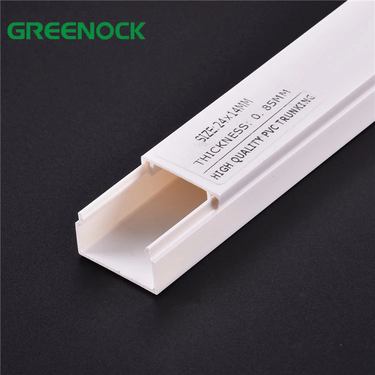 Songsu Plastic Wire Pvc Ducts 10X20/Vertical Cable Management Pvc Trunking 9X5Mm