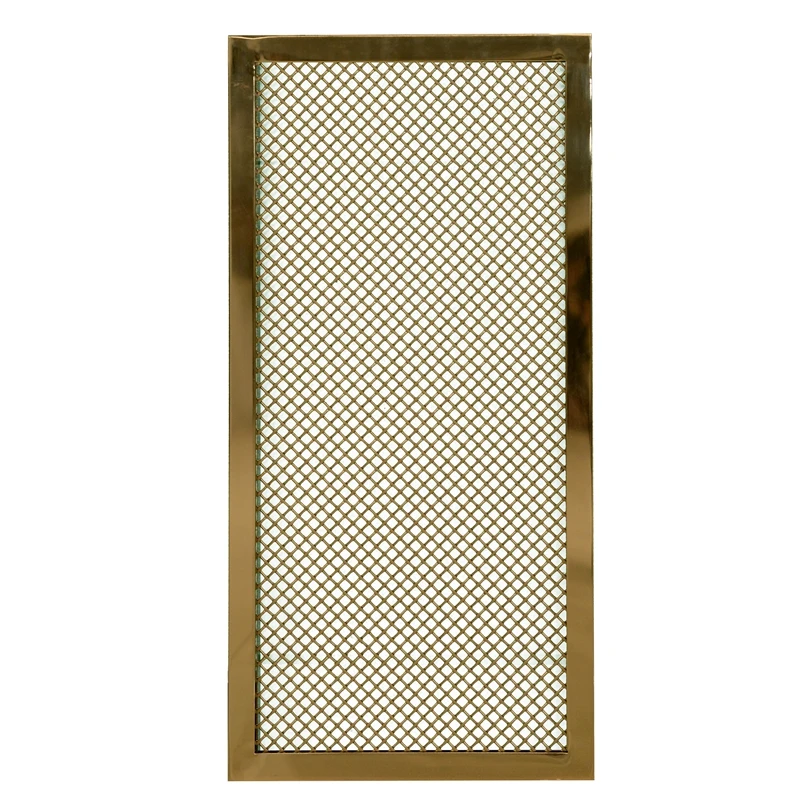 Customized decorative metal mesh woven crimped mesh decorative metal architectural woven mesh