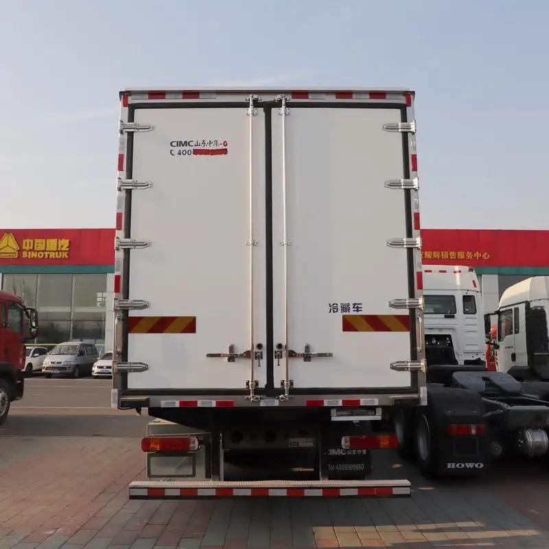 new sitrak howo 10ton 15ton 20ton diesel refrigerated box trucks for sale