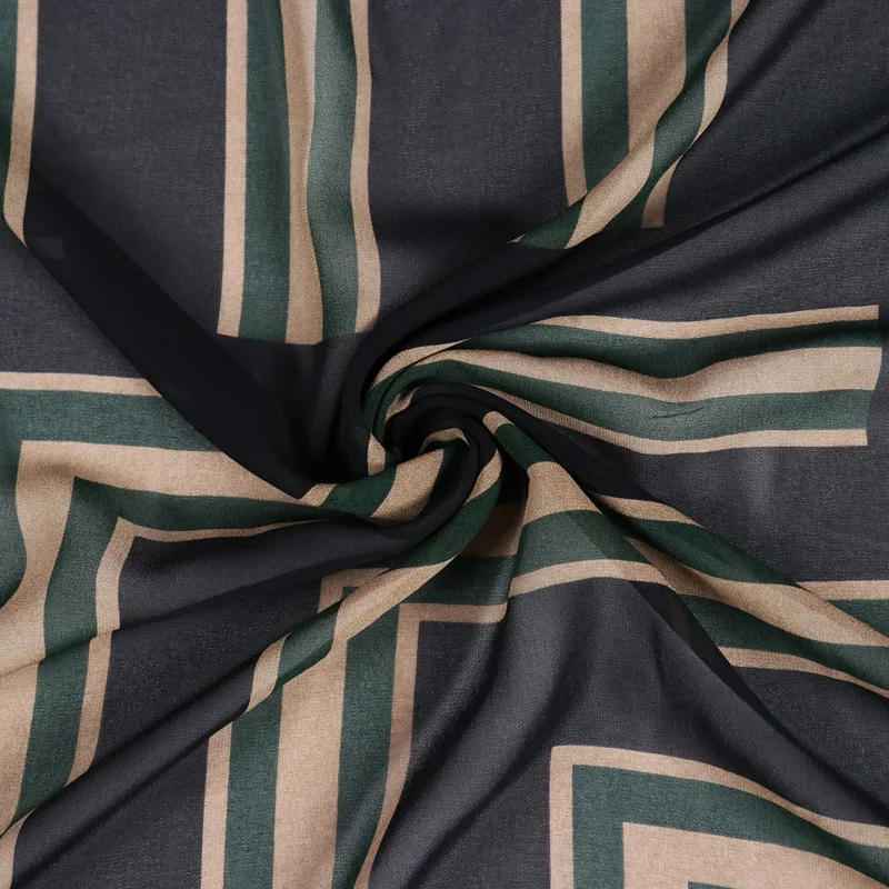 cherry sublimation printed gradient color abaya crinkle thick pure crinkle chiffon bland fabric pakistan hot selling