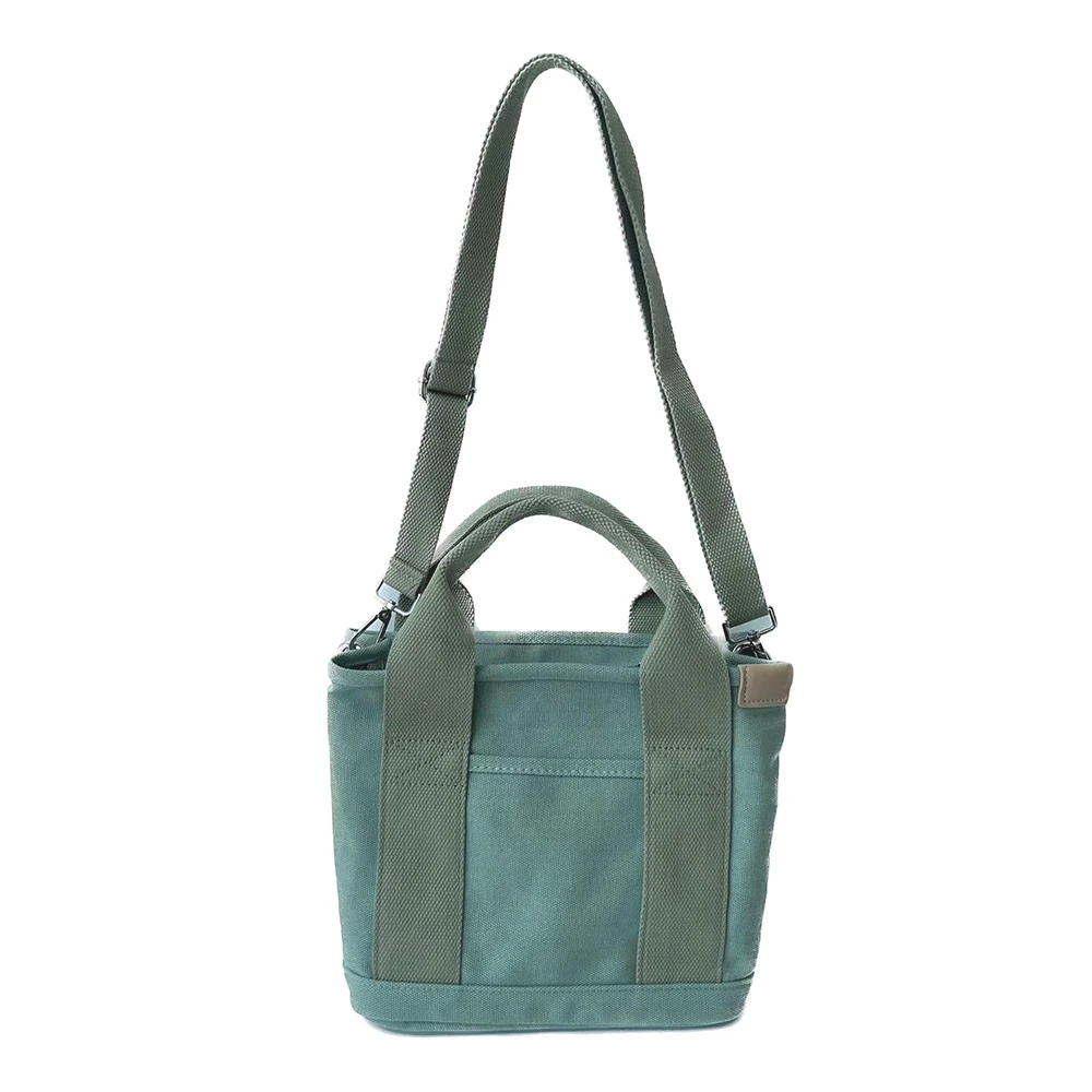 Canvas Crossbody Bag Organic 100% Cotton Mini Promotional Tote Bag