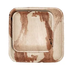 2022 Reusable Easy To Clean Square Bamboo Tray