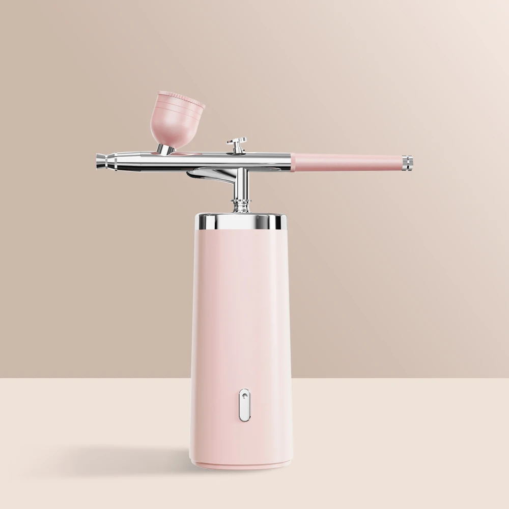 Face Moisturizer Oxygen Spray Gun Painting Foundation Makeup Cake Decoration Airbrush Kit Compressor