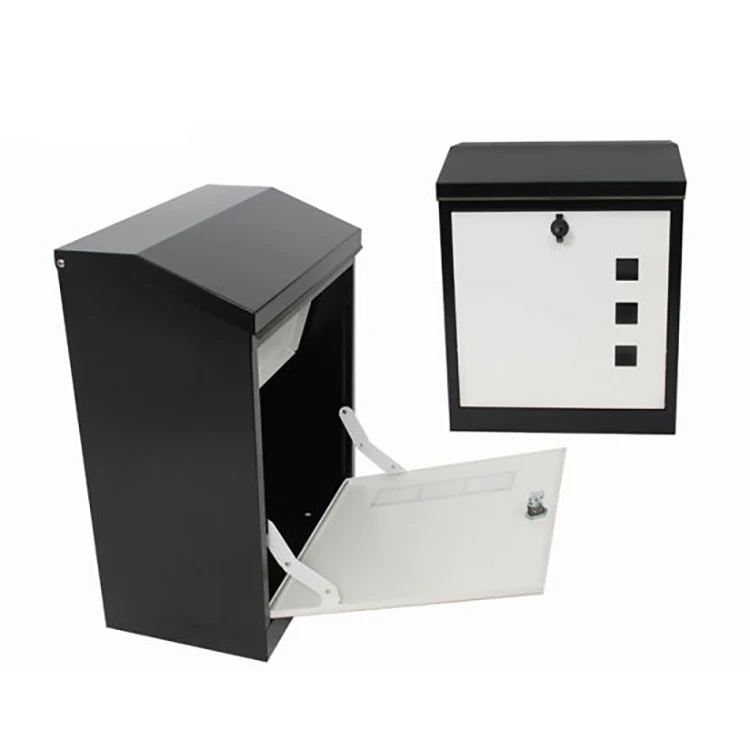 OEM metal fabrication metal powder coating spray post box clothing donations