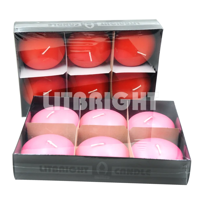 Floating candles waterproof floating candles paraffin wax floating candles for decoration and wedding