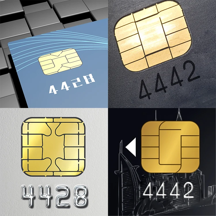 Fully custom surface etching cut through logo stainless steel metal business card