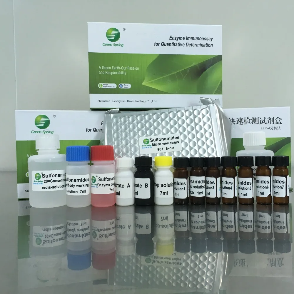 LSY-10054 Amoxicillin elisa kit antibiotic residues elisa test kit ISO approved