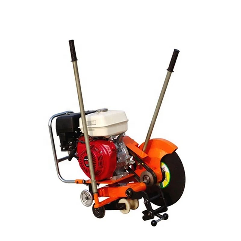 Gasoline-Powered Internal Combustion Rail Cutter Petrol Disc Saw Tracks Railway Cutting Machine