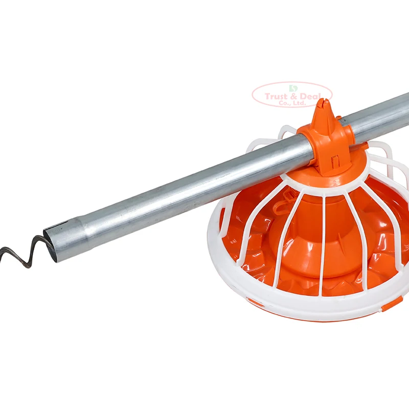 Poultry feeding system for broiler farm Poultry farming equipment /Broiler pan feeder/poultry feeding system
