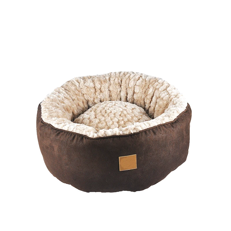 Comfortable Most Popular New Design Breathable Fluffy Rectangular Dog Bed With Short Plush Shaggy Non-slip Bottom Dog Bed