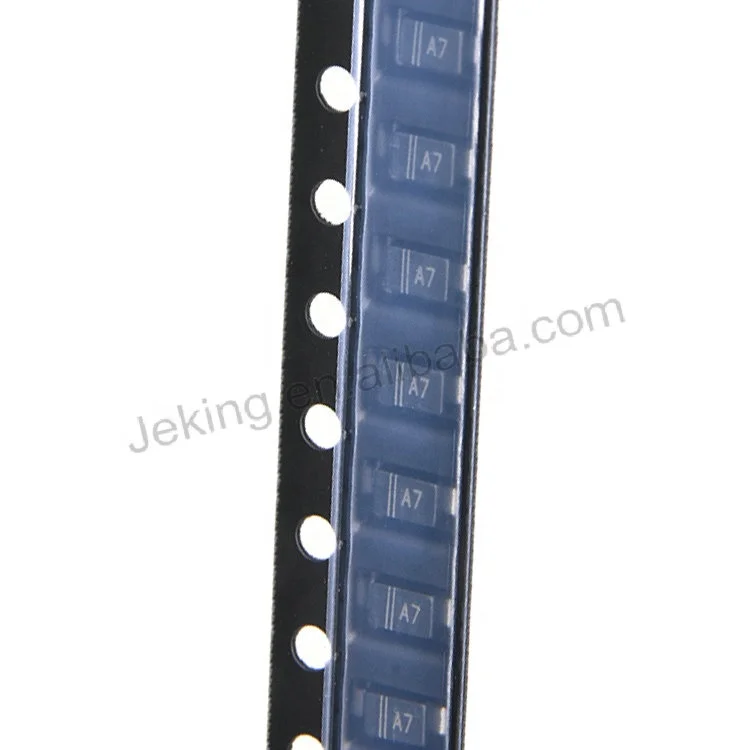 Jeking новые и оригинальные электронные компоненты Выпрямители Диоды DO-41-2 1N4007W