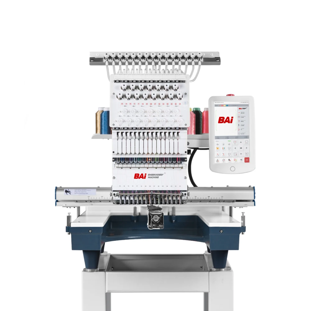 BAI cnc cheap hat 3d baseball cap embroidery machine d occasion15 needle computerized price