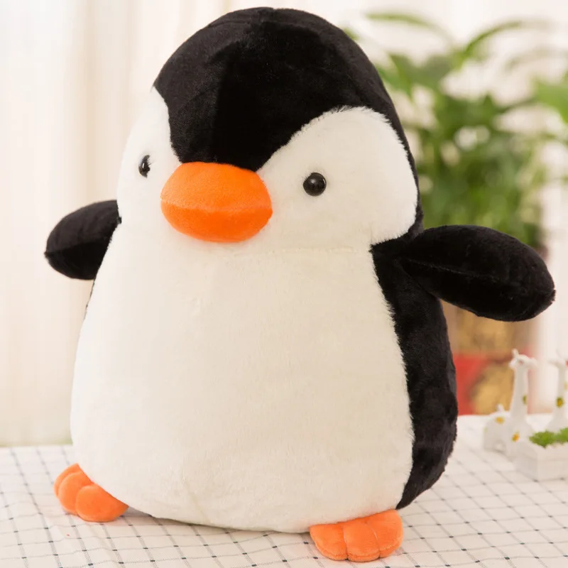 Custom Stuffed Puff Penguin Plushie Animal With Healing Powers Heated Plush Penguin Soft Toys Warm Winter