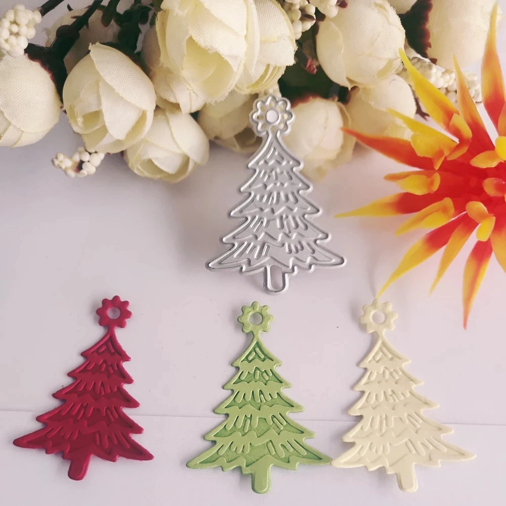 AAGU Metal Cutting Die Mould Scrapbook Decoration Embossed Photo Album Decoration Car Christmas Tree Cutting Dies Scrapbooking