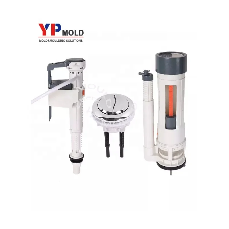 Mould Design Service Abs Toilet Dual Drain Fill Valve Water Tank Fittings Plastic Injection Mold Mould For Toilet Cistern
