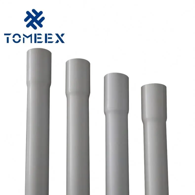 electrical PVC PIPE Flexible Bulk And Fittings Schedule 40 20mm Pvc Conduit Electrical Pipe