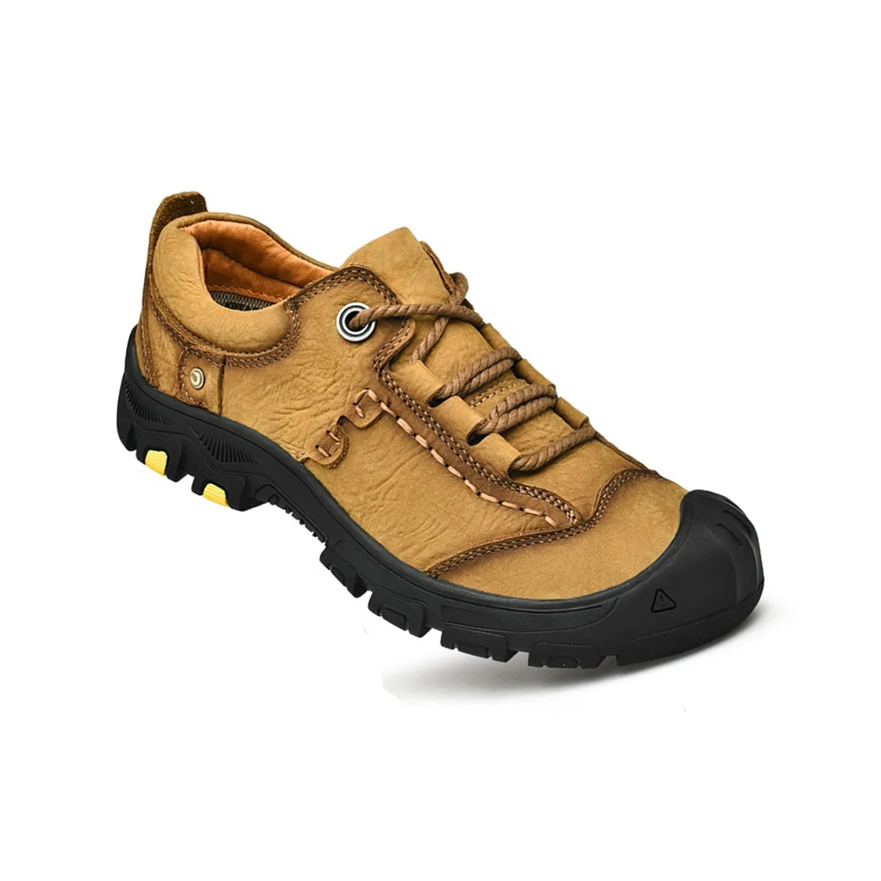 
Wholesale Prices Leather Pure Outdoor Waterproof Water Resistant Sport Men Mountain Hiking Shoes 