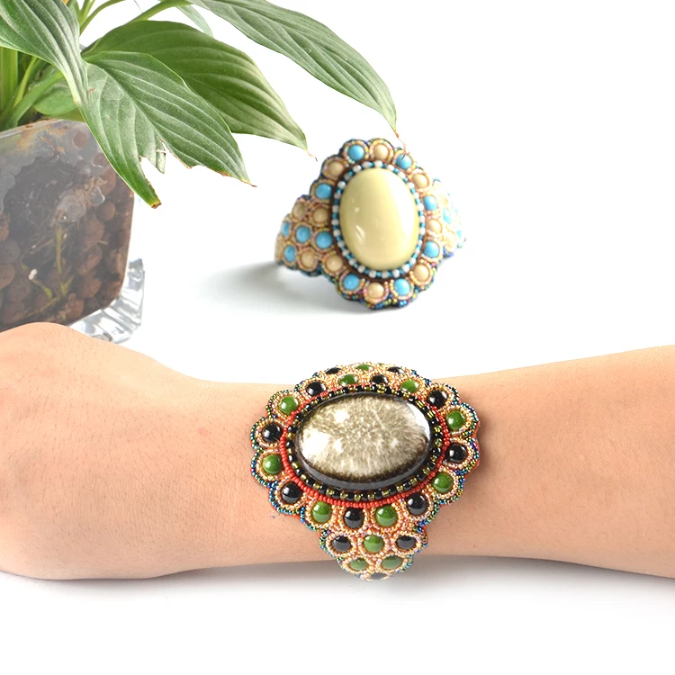 Cheapest Ceramic Beads art work  Horn Shape Beads colorful Porcelain Beads For Jewelry Making On Sale