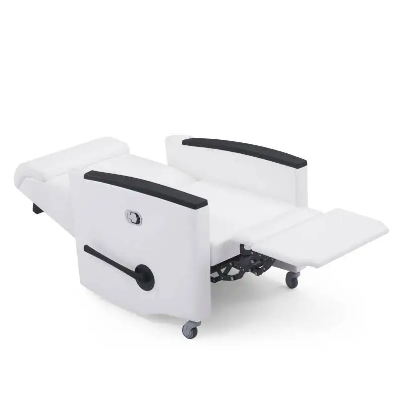 Кровать для пациента, спальное колесо, одинарное удобное откидное кресло для сна, кресло для отдыха, медицинское кресло для сна