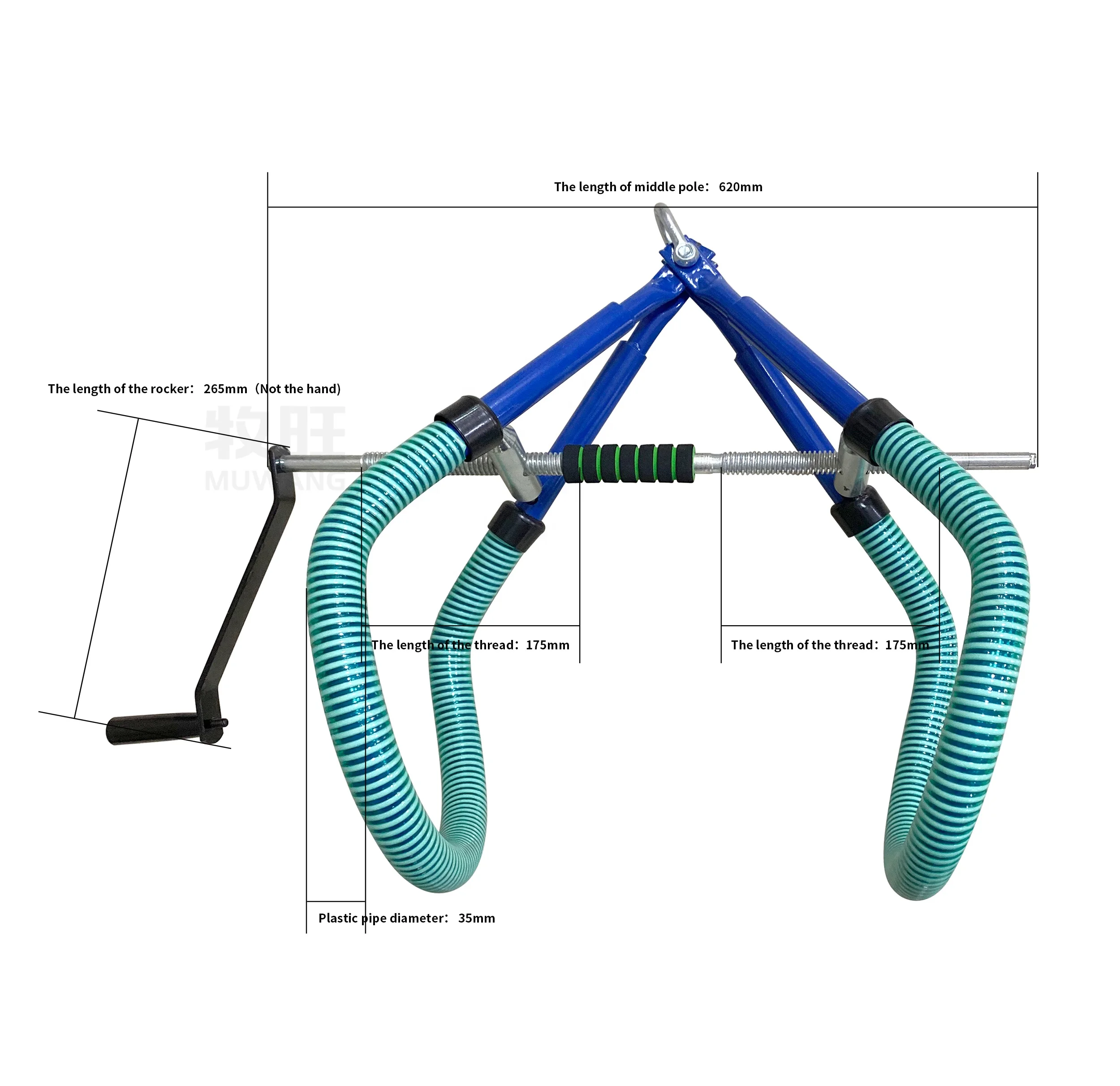 Hot Sell  Animal Farm Equipment Cow Lifter sling  Cattle Hip Lifting Frame for cow