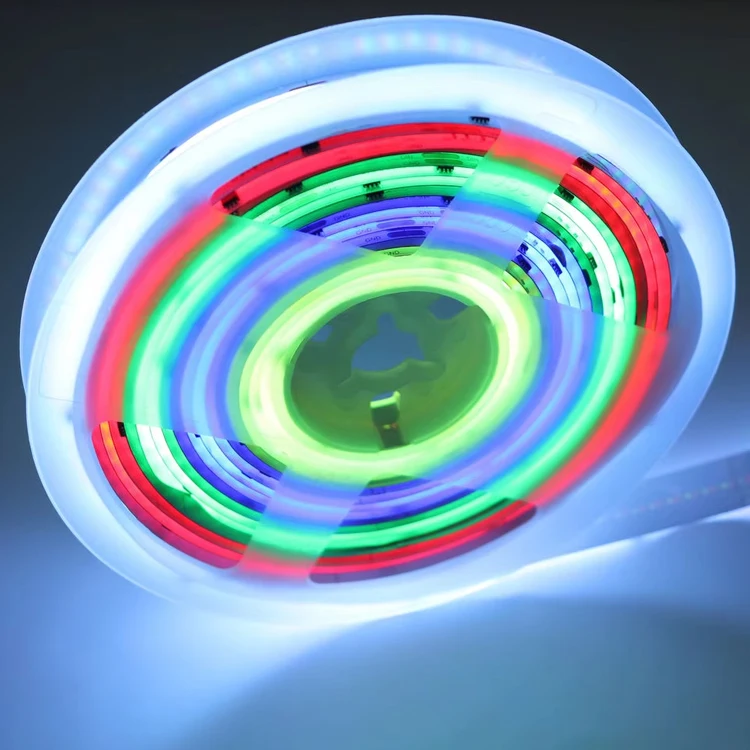 Banqcn Smart COB LED Strip Light RGB Dream Full Color DC12V 24V Copper Lights Rgbic Led Lighting and Circuitry Design Ip20