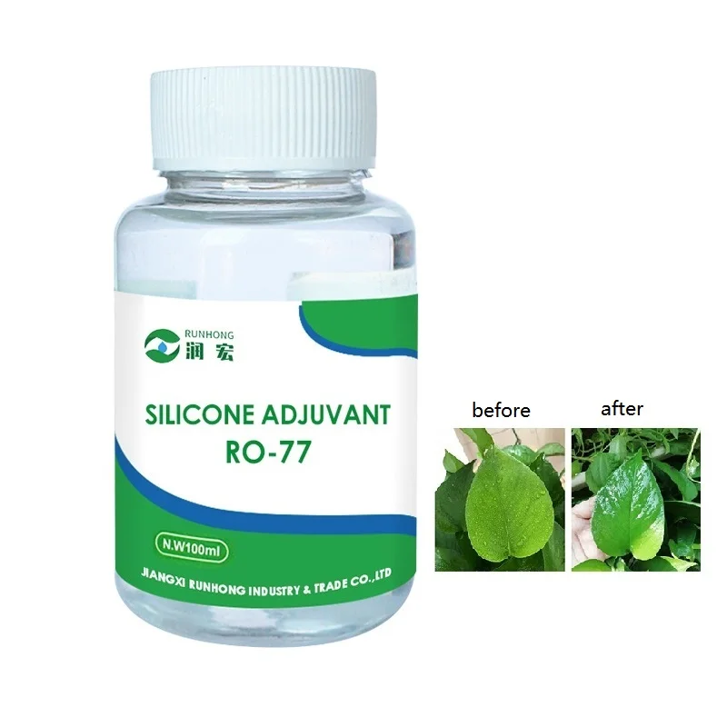 Organosilicone Help Fungicide Pesticide and Herbicide Spread over Leaf Surface