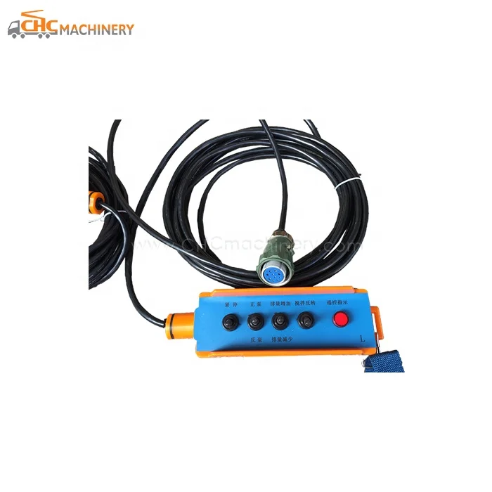Concrete Pump Remote Control For Sany Trailer Pumps Remotes With Cable For Sany Parts