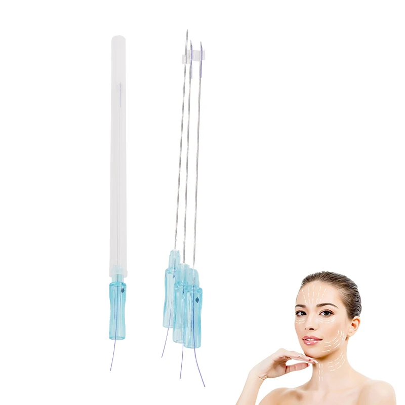 Korea breast enlargement nose lifting buy mono screw face hilos cog 3d 23g 90mm enlargement double needle pdo thread