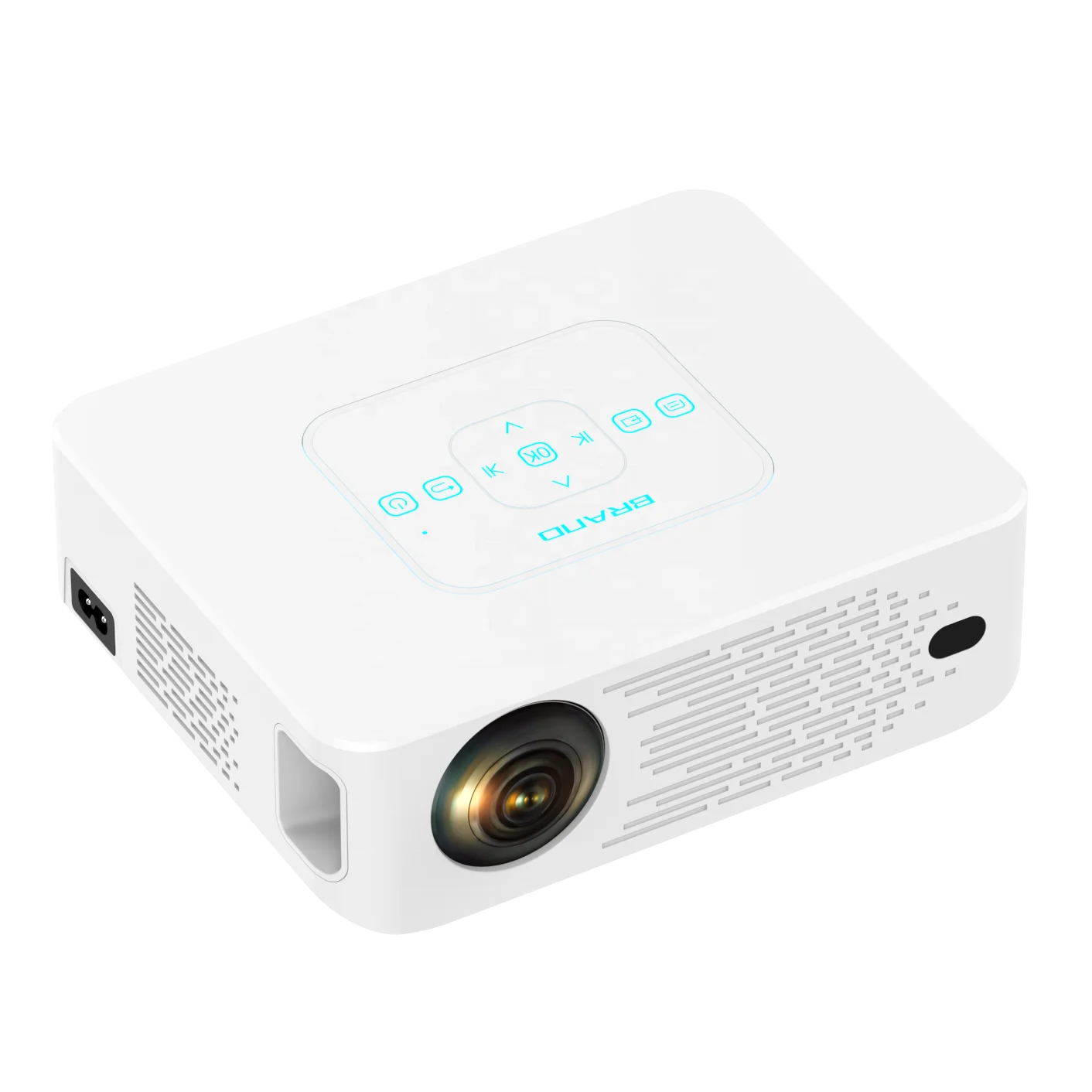 Новейшая модель; Y2 Android9.0 6500 люмен 260ANSI 1 + 8G BT4.1 Full HD 1080p 3D 4K LCD Видео Портативный Открытый Проектор для домашнего кинотеатра