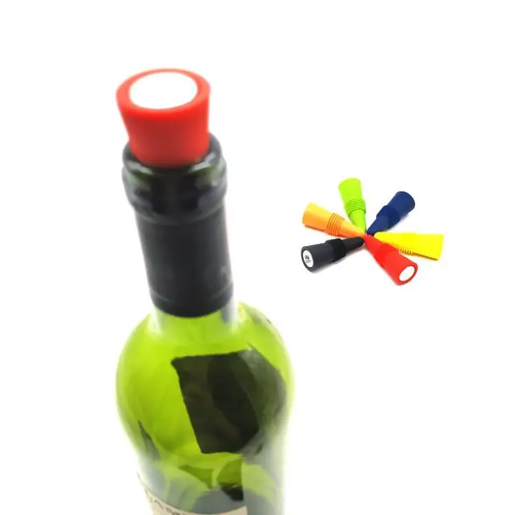 Wholesale wine stoppers bottle sealer for silicone rubber stopper to keep the