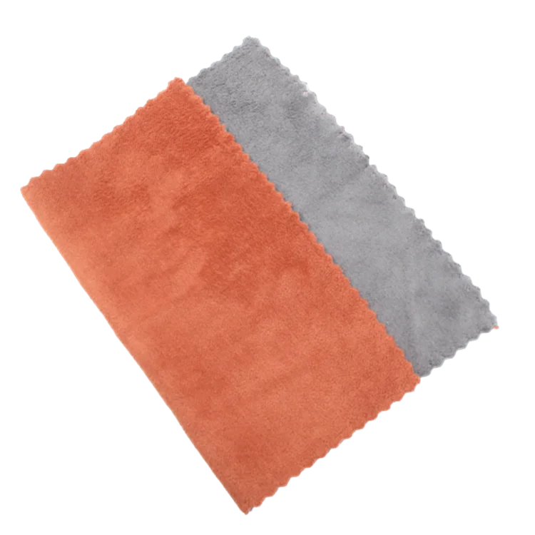 Yellow Green  Private Label Embroidered Logo Professional Microfiber Car Clean Frottee Towel