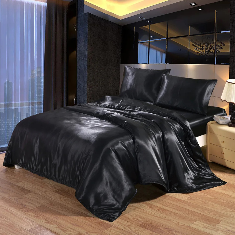 Wholesale Home Textiles Bedding Sets Silk Bedding Set King Size Luxury