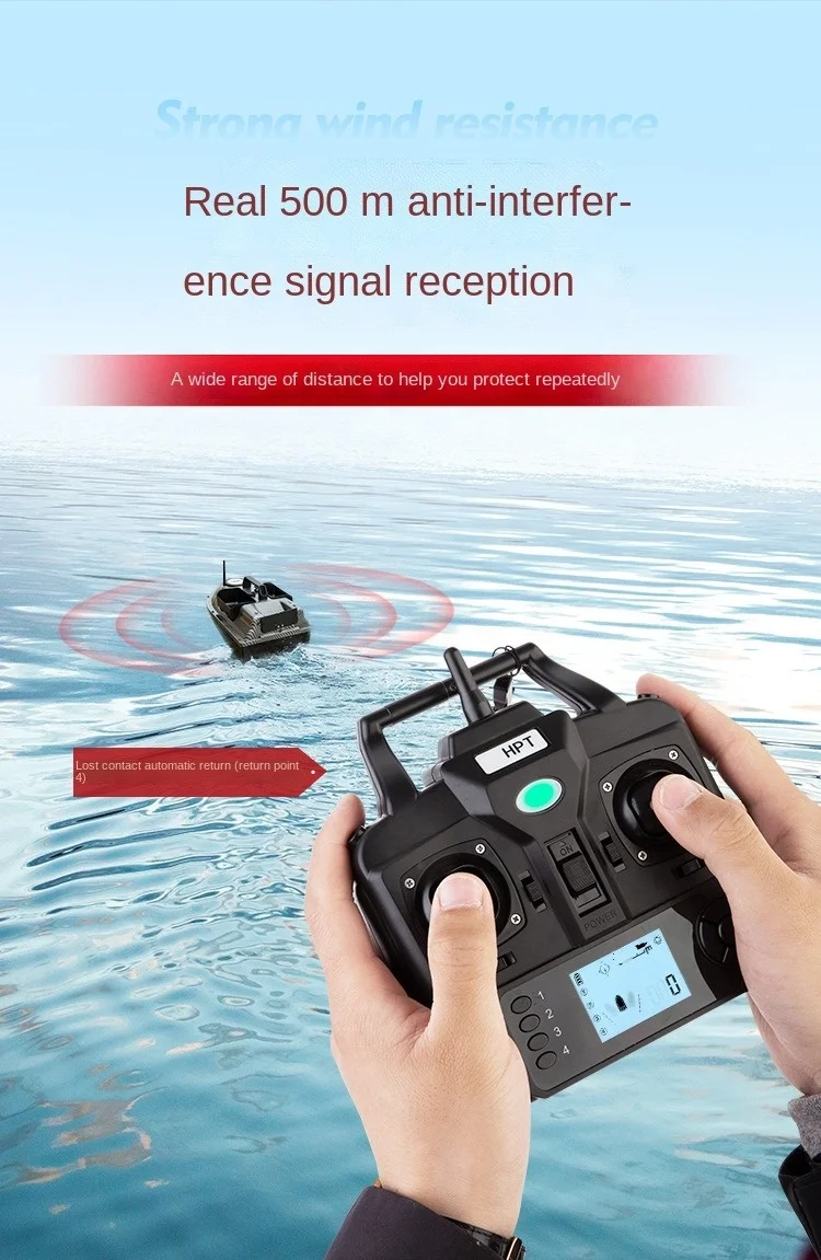 Highly Accurate Positioning 500m Remote Control Carbon Fiber Color RC Carp Fishing Bait Boat With GPS