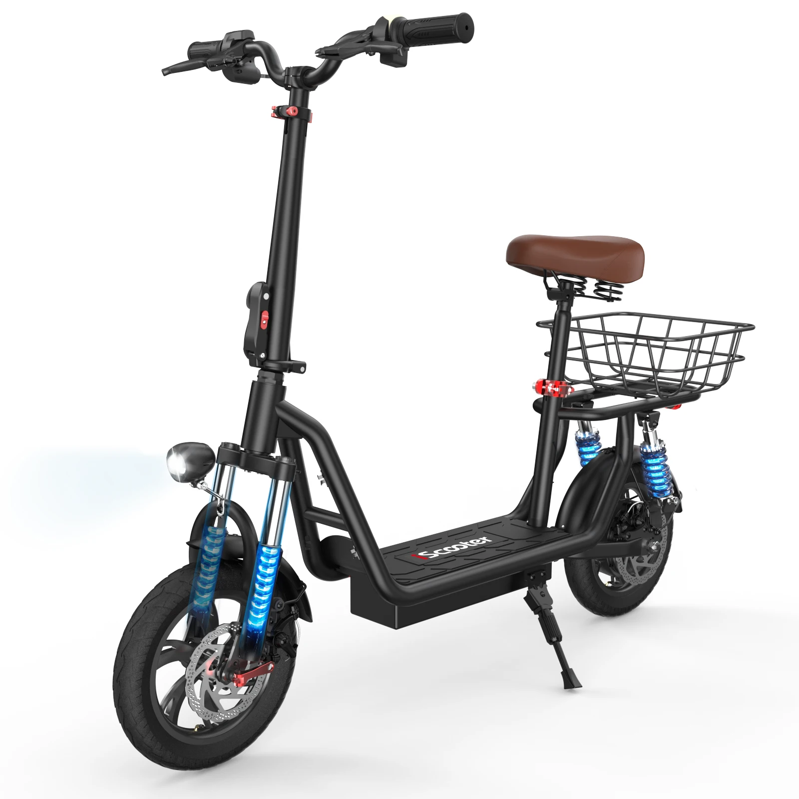 iScooter i12 500W with seat and basket electric scooters