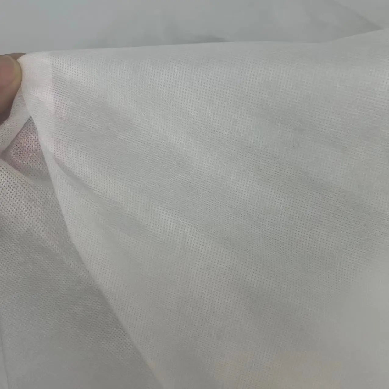 Hot Sale Biodegradable Cold PVA Water Soluble Non-woven Fabric Film For Embroidery Backing Stabilizer