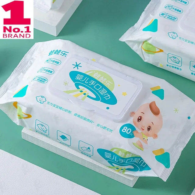 cheap  disposable private label sensitive oem baby  hand and mouth cleaning water wet wipes tissue for baby