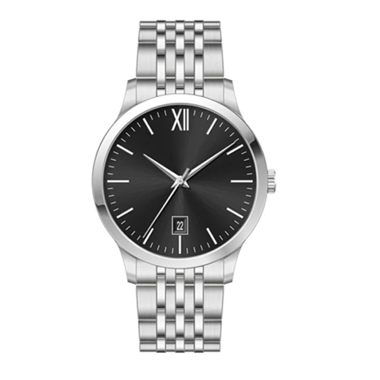 Роскошный брендовый твердый ремешок из нержавеющей стали 316, наручные часы, японский кварцевый механизм, ремешок для часов Longines