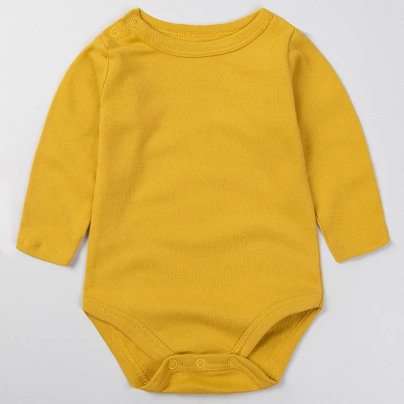 
Solid color baby rompers 100% cotton newborn baby clothes baby romper 