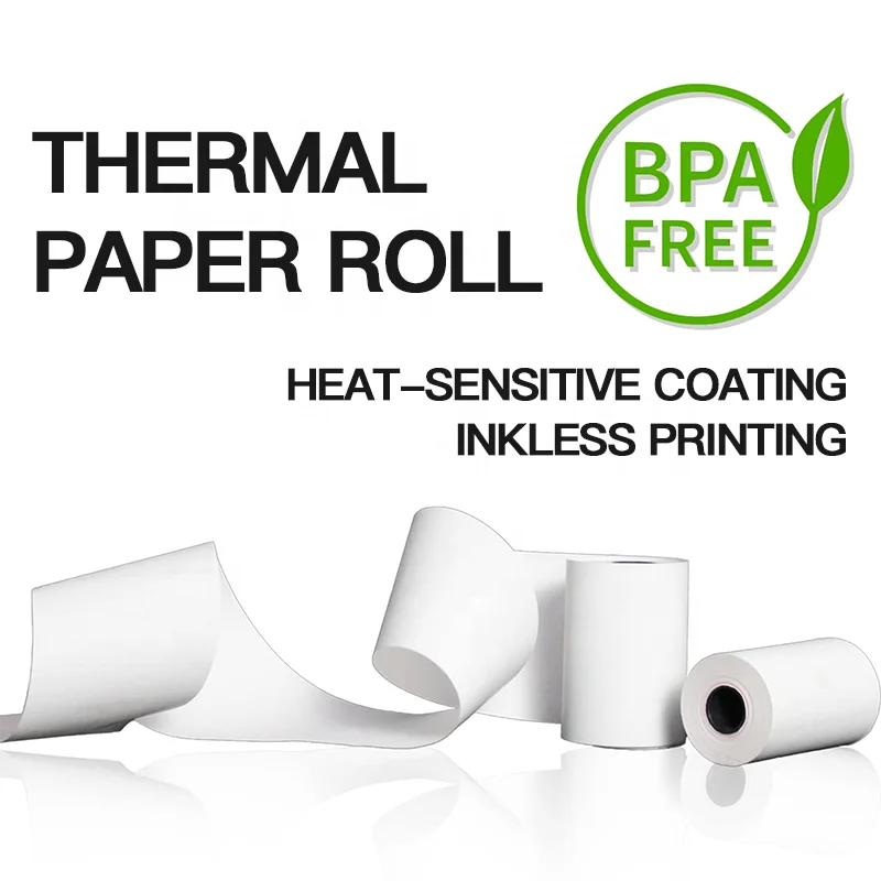 Горячая Распродажа 57 мм x 40 57x30 57x50 58 рулон термобумаги для банкомата Pos-машины медицинского супермаркета