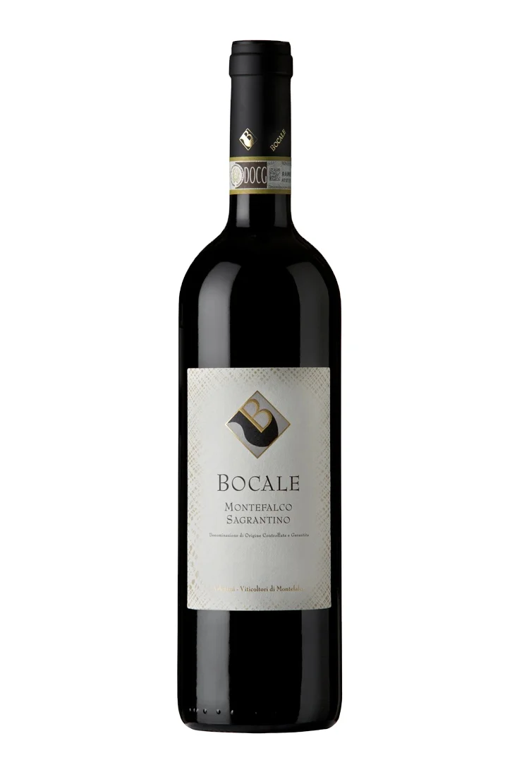 MONTEFALCO SAGRANTINO Italian Wine - Deep RED WINE -Grapes 100% Sagrantino - Scents of blackberries and Maquis mediterranean
