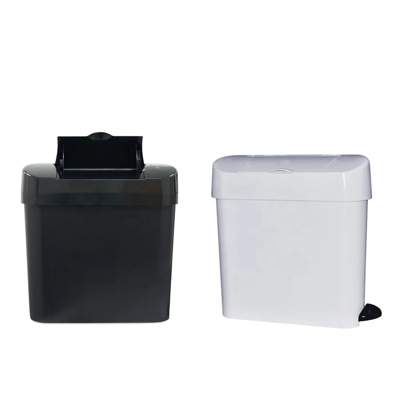 2024 New Design Bathroom Waste Bin For Lady 22L Rectangular Standing Waste Bin Female Sanitary Bins