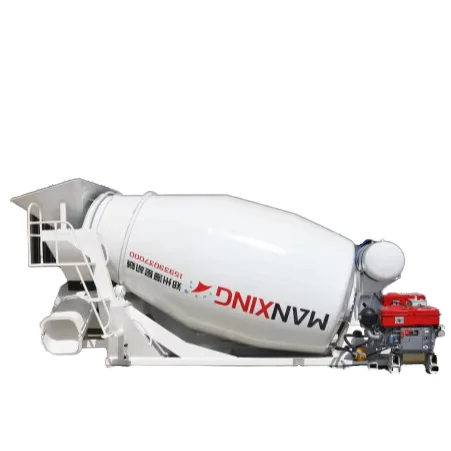 1.5-12 Cubic Meters Core Gearbox Components Concrete Mixer Truck with Pump for Manufacturing Plant Concrete Transport