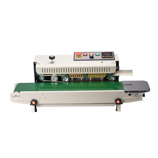 Yaomatec  Automatic Horizontal Plastic Film Bags Heat Sealing Machine Continuous Band Sealer