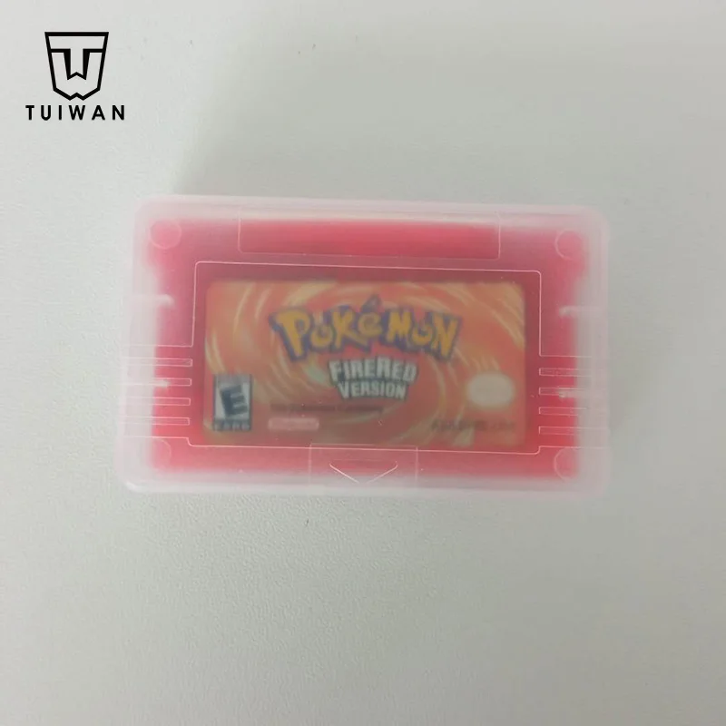 Лидер продаж картридж для видеоигр покромон с картриджем GameBoy Advance SP games