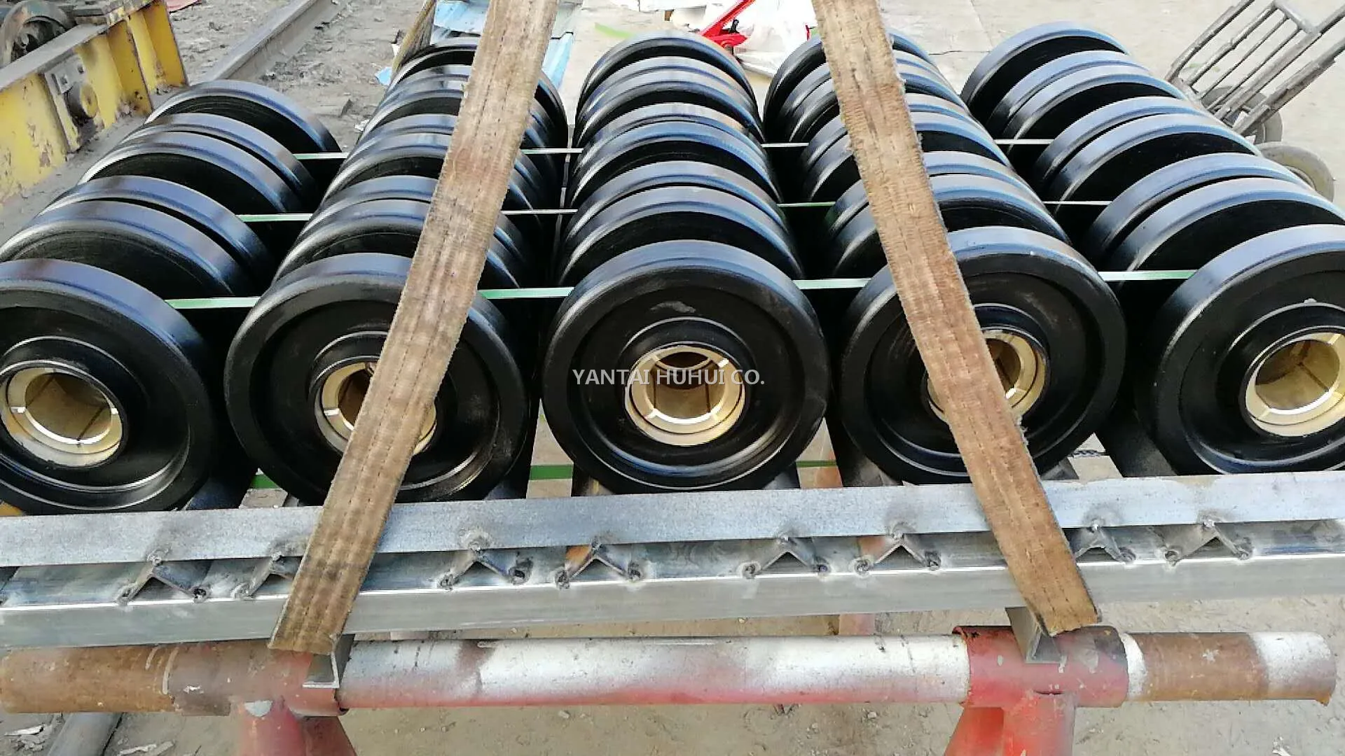 Nippon Sharyo D508-100M траковый каток для сваебойная машина запчасти ходовой части
