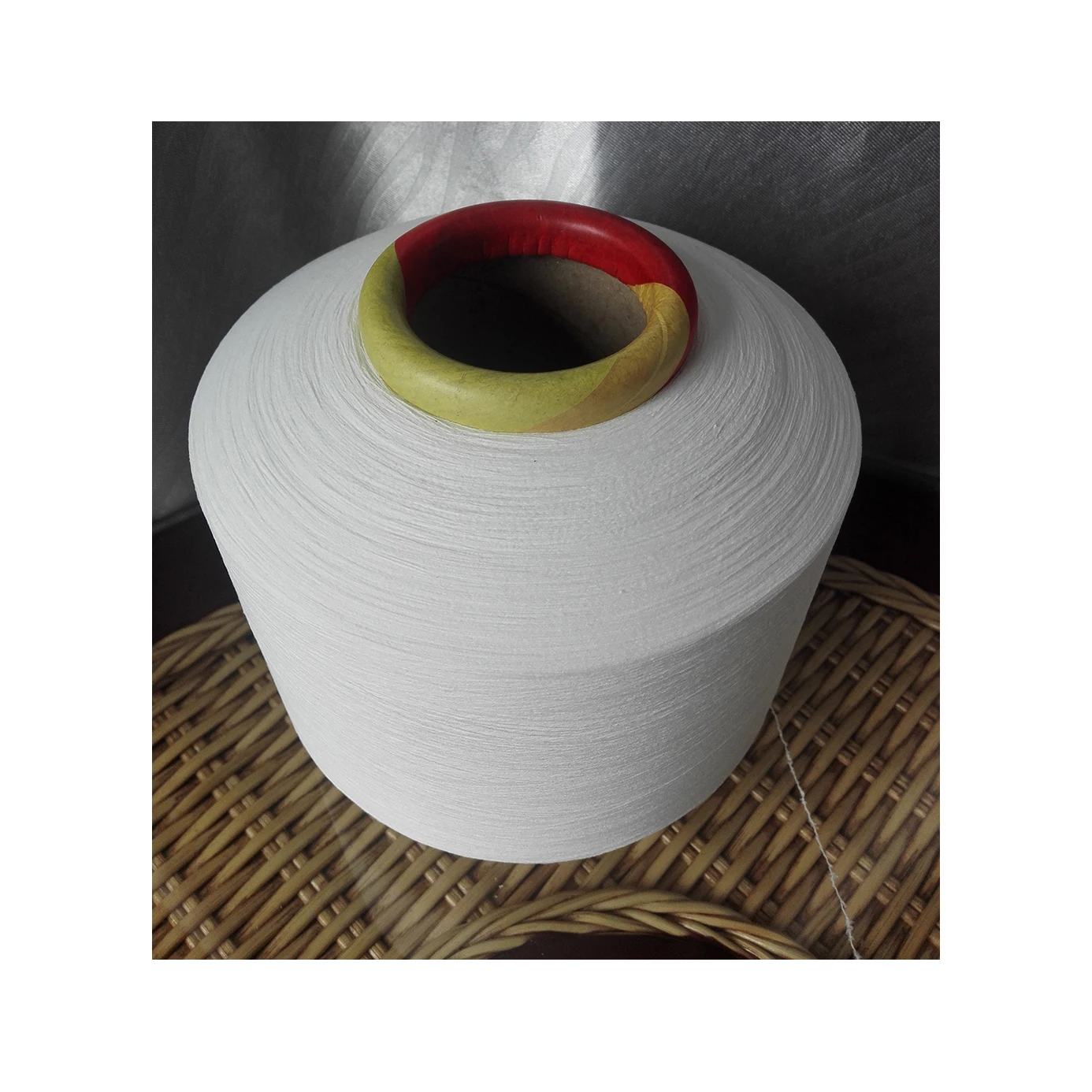 Фабричная конкурентоспособная цена 70/70 70/40 70/20 20/30 нейлон спандекс покрытая пряжа scy dcy для чулок тесьма ткани вязание