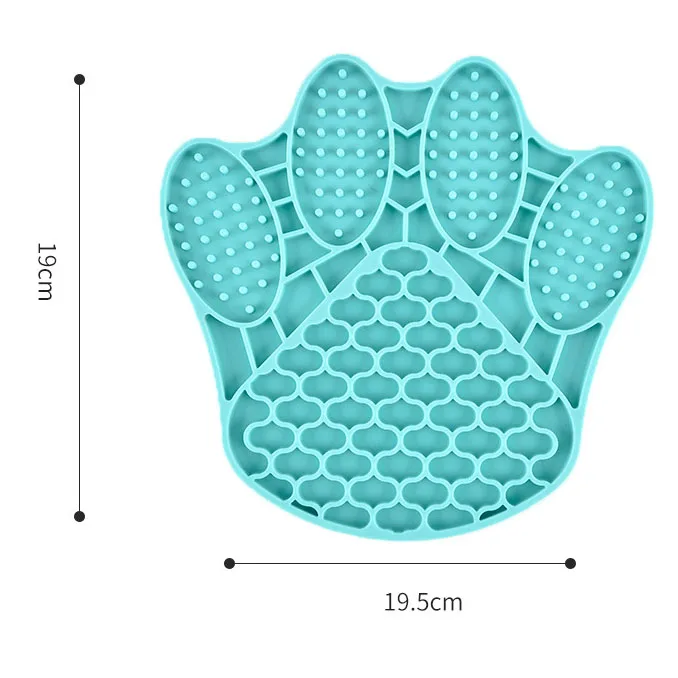 Sunflower Shape Multifunctional Dog Puppy Enrichment Peanut Butter Wet Food Grooming Distraction Mat Interactive Cat Licking Mat