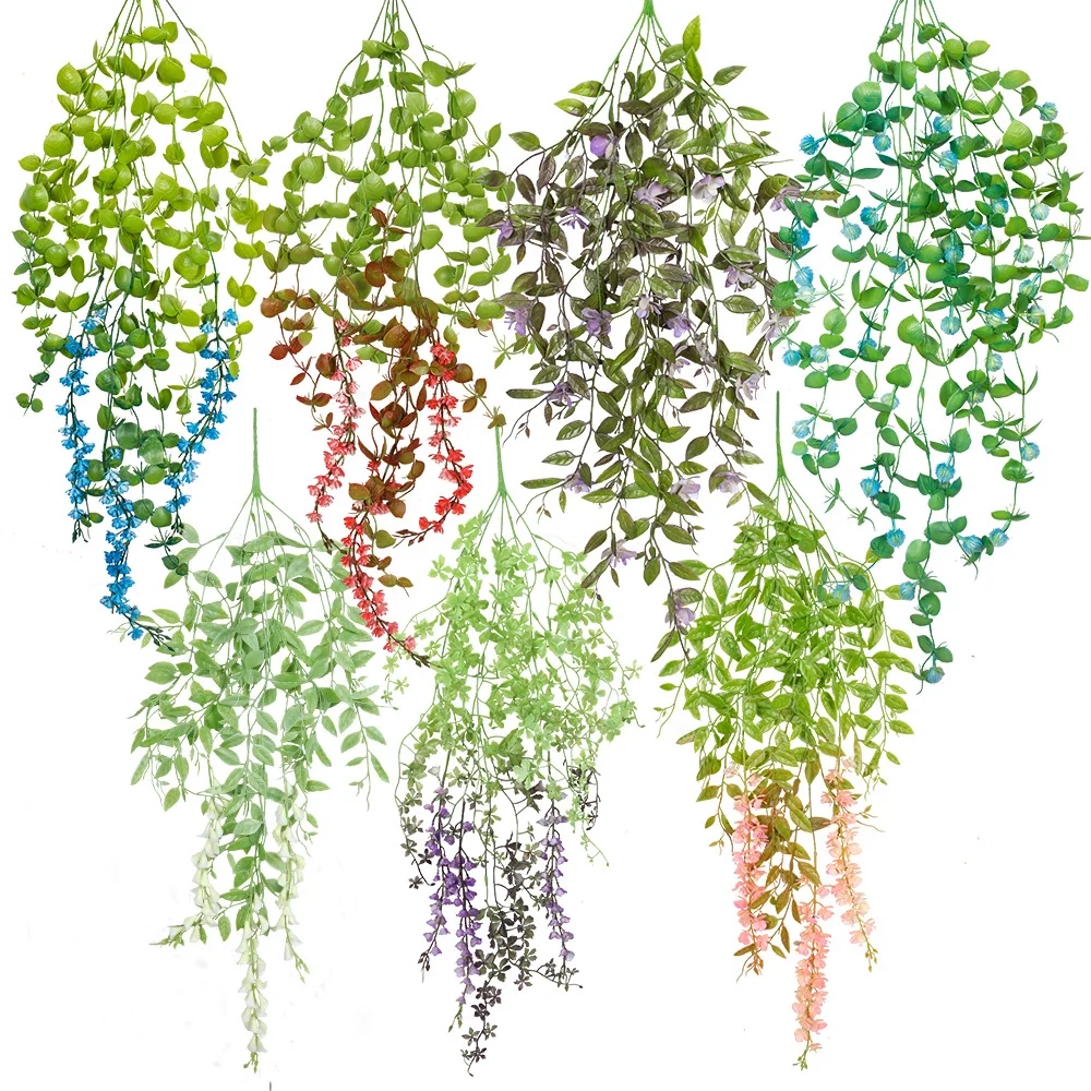 Wall hanging flower combination, wedding floral art, soft decoration, spray color simulation, artificial s, plastic